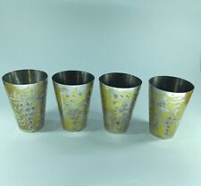 VINTAGE Cup Beautiful Cups Engraved Singned N° 5 Lot