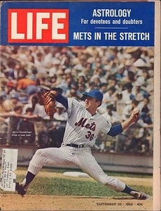 Life September 26 1969 Jerry Koosman, Astrology w/ML VG 093016DBE - Imagen 1 de 1