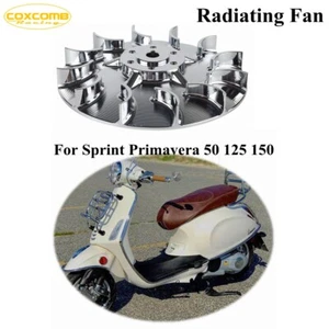 Chrome Radiator Fan Radiation Blade Disc Scooter Inner Accessories For Primavera - Picture 1 of 7
