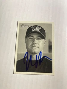 Pittsburgh Pirates JR HOUSE Signed Card - Picture 1 of 1