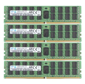 SAMSUNG 4x 16GB 2RX4 PC4-2133P PC4-17000R DDR4 REG-ECC DIMM Server Memory D#4 - Picture 1 of 8