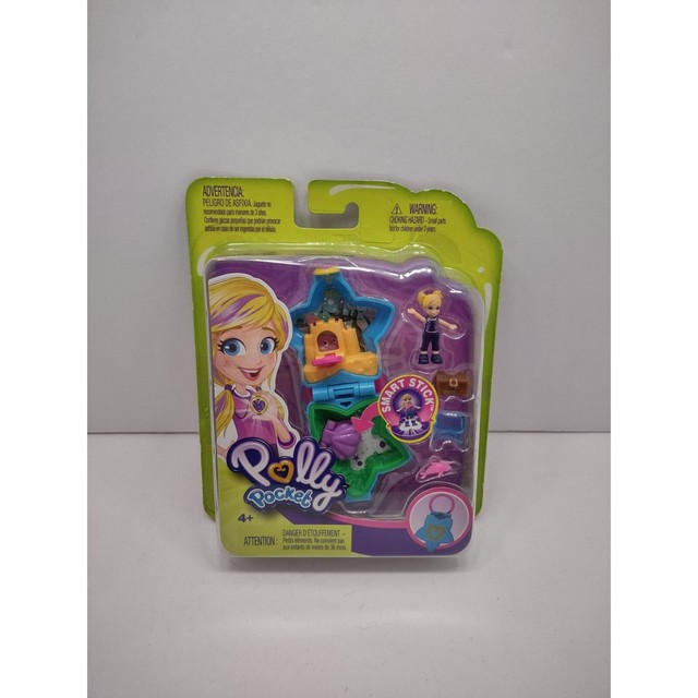 Polly Pocket - Conjunto de jogos e acessórios compacto sorvete