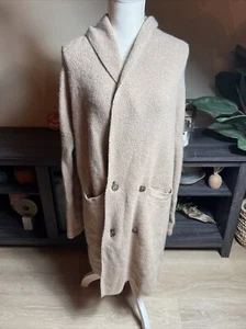 J Crew Duster Cardigan Alpaca Merino Wool Blend Size Medium - Picture 1 of 4