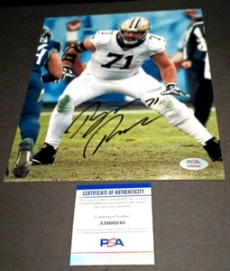 RYAN RAMCZYK New Orleans Saints SIGNED 8X10 Photo PSA COA Wisconsin Badgers B - Picture 1 of 2