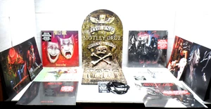 2016 Motley Crue "The End" Limited Edition Box Set Vinyl/CD/DVD/Book/Tag/Picks - Picture 1 of 9