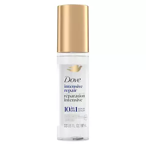 Suero de aminoácidos reparador intensivo Dove para cabello dañado con cuidado de bioproteínas, 3,3 OZ - Imagen 1 de 10