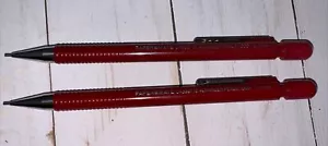 2 matite Advancer vintage cassette doppio cuore 1000 nuove x 2 rosse 0,7 mm - Foto 1 di 4