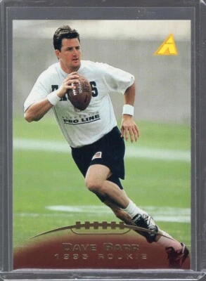 1995 Pinnacle Football Card #230 Dave Barr Rookie - Image 1 of 2