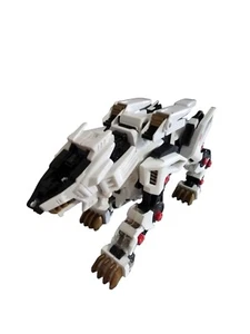 Zoids Liger Zero Electronic White Lion Tomy Hasbro 2002 Works! Missing parts. - Picture 1 of 6