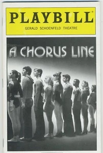 May 2008 - Gerald Schoenfeld Theatre Playbill  - A Chorus Line - - Picture 1 of 3
