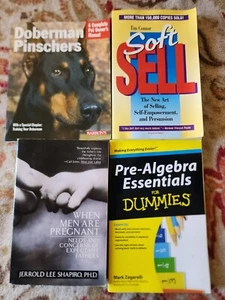 [Lot of 4] Mixed Special Interest Paperback Books - Algebra, Soft Sell, Doberman - Picture 1 of 2