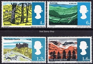 GB 1966 Landscapes SG689p - SG692p Phosphor Complete Set Unmounted Mint MNH - Picture 1 of 1