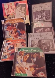 BIG LOT 19 CDs TOTAL, 50s 60s TIME LIFE TEEN YEARS BOX SET, CLASSIC LOVE SONGS + - Picture 1 of 24