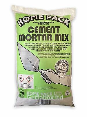 Home Pack Mortar Mix - Cement & Sand Ready To Use 5kg , 10kg , 20kg • 9.89£