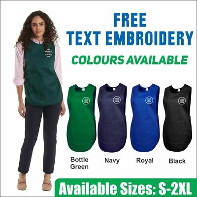 Personalisierte bestickte Uneek UC920 Premium Wappenrock Arbeit Küche Reinigung Schürze