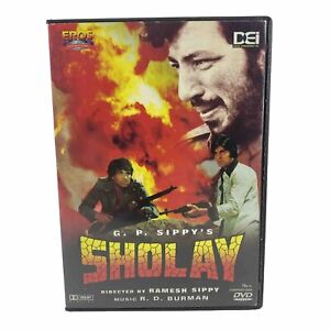 Sholay (DVD, 1975) G.P. Sippy's Amitabh Bachchan Bollywood Action NTSC