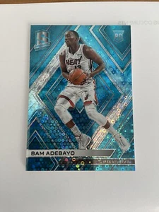 Tarjeta de novato Spectra Prizm Blue Bam Adebayo RC 2017-18 59/99 Miami Heat - Imagen 1 de 10