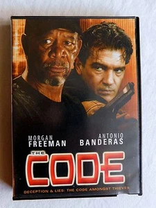 THE CODE DVD MOVIE Morgan Freeman Antonio Banderas Crime Special Video - Picture 1 of 1