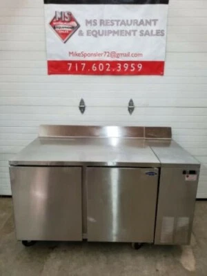Nor-Lake UF182 60" 2-Door Worktop W/ BSP Freezer, Refurbished, Tested & Working! - Image 1 of 4