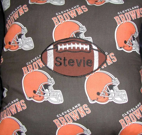 Cleveland Browns Football Personalized Pillow Cover
