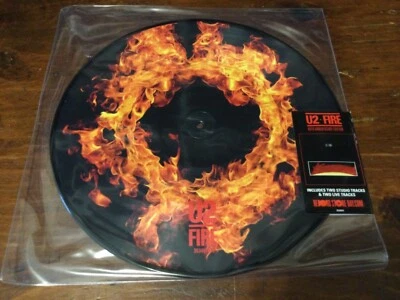 U2 -FIRE PICTURE DISC LP RSD 2021 VINYL SEALED LTD - Image 1 of 4