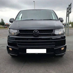 VW Transporter T5.1 Meduza RS5 Front Bumper Lip Body Kit Caravelle Multivan - Picture 1 of 9