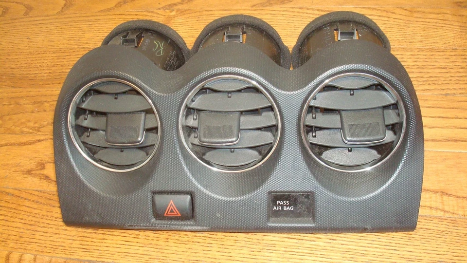 2007-2012 NISSAN ALTIMA OEM Black Center Dash Air Vents Dash Trim Bezel  - Изображение 1 из 4