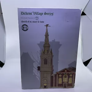 Dept 56 Dickens’ Village Church Of St. Mary-le-bow - Neu in OVP - Bild 1 von 10