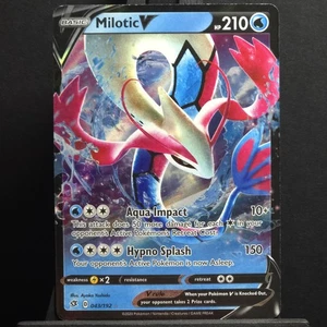 Milotic V 043/192 Swsh02: Rebel Clash Holo Near Mint - Picture 1 of 10