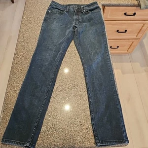 Buffalo David Bitton Herren Jackson Straight Stretch Denim Jeans 32x34 Dunkelblau - Bild 1 von 18