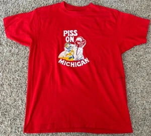 Vintage 80s Ohio State Buckeyes Michigan Rivalry The Game Single Stitch T-Shirt - Bild 1 von 5
