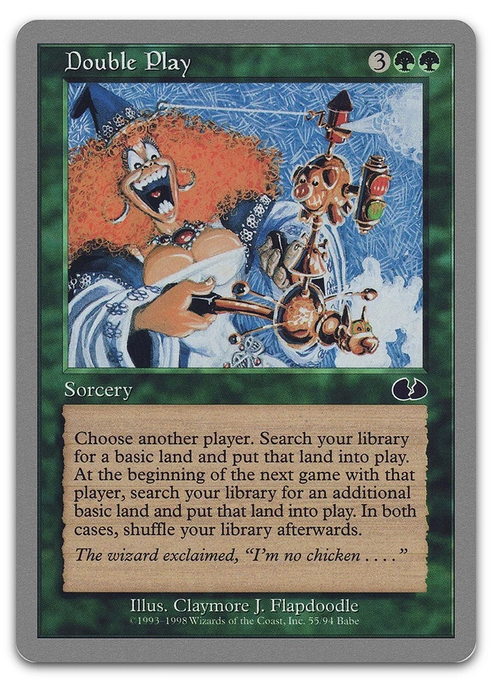Double Play #55 (NM) Unglued UGL Magic MTG - Image 1 of 1