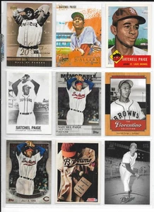 HUGE SATCHEL PAIGE 55 CARD 40 DIFFERENT LOT b BRAVES - Picture 1 of 1