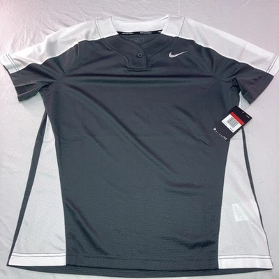 Camiseta deportiva de softbol Nike para mujer talla L blanca y negra nueva con etiquetas Foto 1 de 4
