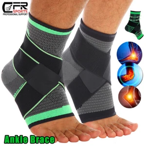 Adjustable Ankle Support Compression Strap Achilles Tendon Brace Sprain Sports - Picture 1 of 27