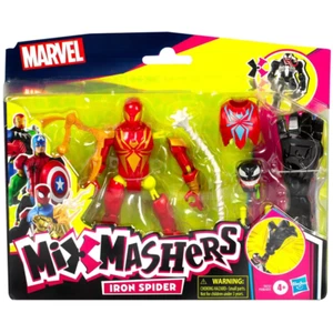 Figura de acción Marvel Mix Mashers Iron Spider Deluxe - Imagen 1 de 7