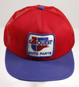 K Products Car Quest Autoteile Truckermütze rot blau Patch - Bild 1 von 5