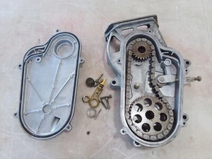 Polaris Edge XC COMPLETE Chaincase 2001 2002 2003 Gears 23/39 Chain + Tensioner - Picture 1 of 6