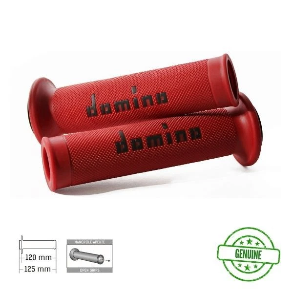 Domino Grips Red for Kawasaki GPZ600 GPZ750 GPZ900 - Image 1 of 1