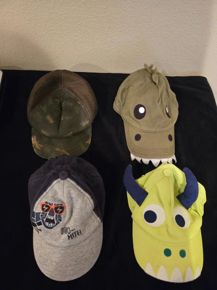 Gorra de béisbol Gymboree/Antigua azul marino Dino/bug niños talla 6-12 meses, 12-24 meses, juvenil XS Foto 1 de 1