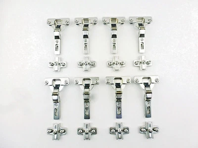 8 x Salice Scharnier 35 mm ,Dämpfung ,Topfband Topfbänder K9 Mittelwand Anschlag - Bild 1 von 4