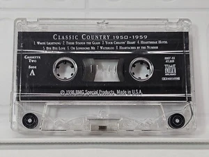 CLASSIC COUNTRY 1950-1959 Tape #2 - VARIOUS ARTISTS (Cassette, 1998, Time/BMG) - Picture 1 of 2