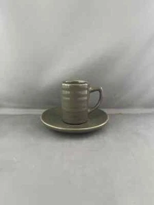 Taza y platillo Bauer 2000 Demitasse SHITAKE - Imagen 1 de 4