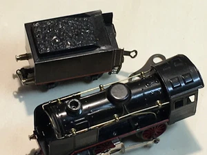 KRAUS DAMPFLOKOMOTIVE UHRWERK SPUR 0 ( JOSEF KRAUS & CO. NÜRNBERG ) UM 1930 - Bild 1 von 21