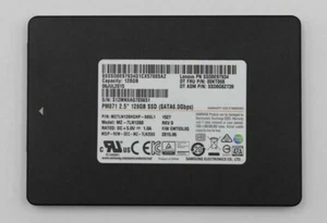 Samsung SSD PM871 2.5" 7MM 128GB MZ-7LN1280 Solid State Drive - Afbeelding 1 van 1