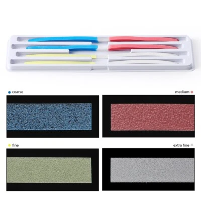 Juego de 40 tiras abrasivas para acabado de pulido dental para compuesto 4*150 mm Foto 1 de 4