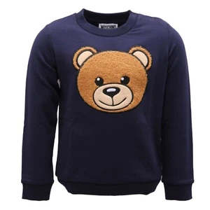2646AL felpa bimbo boy MOSCHINO baby sweatshirt orsetto - Picture 1 of 4