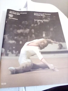 Olympische Spiele 1976 Montreal XXI Gymnastikprogramm + Ticket KOSTENLOSER VERSAND - Bild 1 von 6