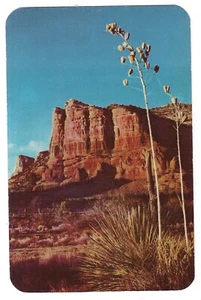 OAK CREEK CANYON Blue Skies Colorful Cliffs Red Rocks AZ Postcard Arizona - Picture 1 of 2