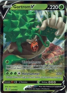 Pokemon Tarjeta SWSH02 Clash der Rebellen Nº 17/192 Gortrom V alemán - Imagen 1 de 1